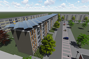 Bouwbedrijf Van Dillen bij laatste drie in Mitros-tender voor Utrechts renovatieproject
